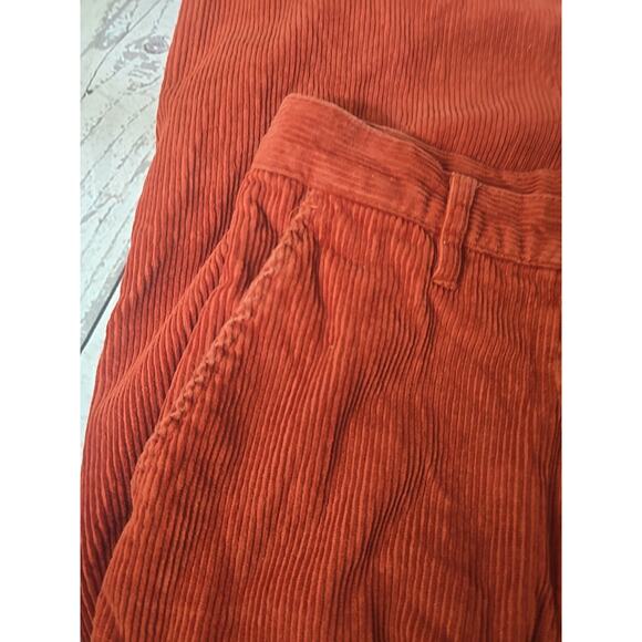 Woolrich Corduroy 1964 Pants Women's 8 Rust Colored High Rise Preppy Pants - Picture 6 of 7